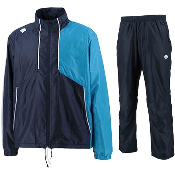 Amazon | [デサント] メンズ ウィンドブレーカージャケット＋パンツ